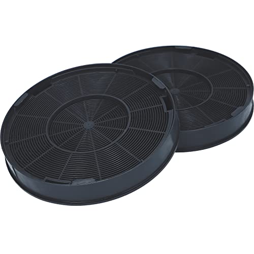2 x Activated carbon filter Carbon filter for Bosch 00748732 AEG Electrolux 9029793578 Type Faber EFF62 for extractor hood