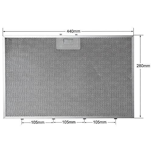 9.99 $ | 440 x 280 mm 81455031 para campana extractora 9198810134