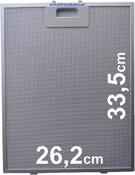 9189204750 262 x 335 mm Filtro antigrasa metálico campana extractora - 9189204750 2 pcs