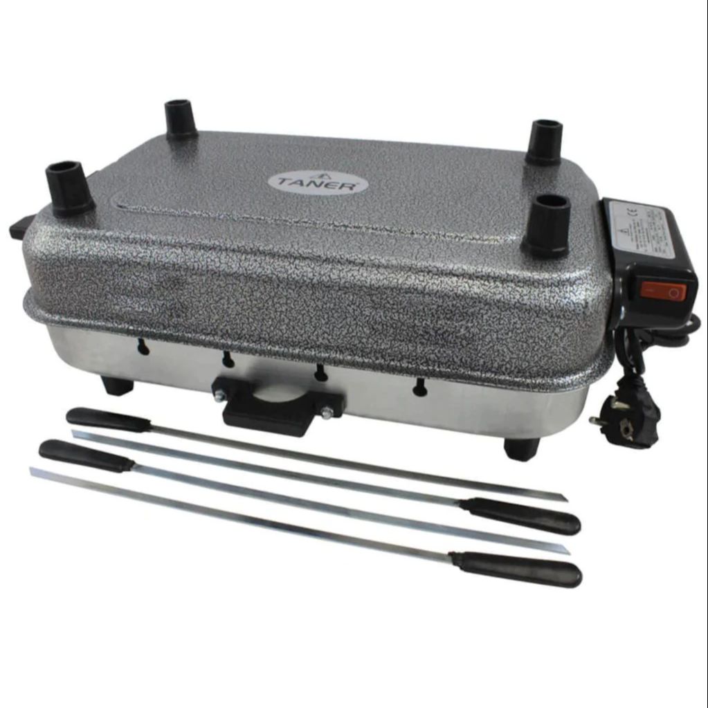 Infrared Electric Grill No Smell No Smoke 4 Size Aluminium Light Barbeque, Meat chicken easy clean fast kitchen chefs
